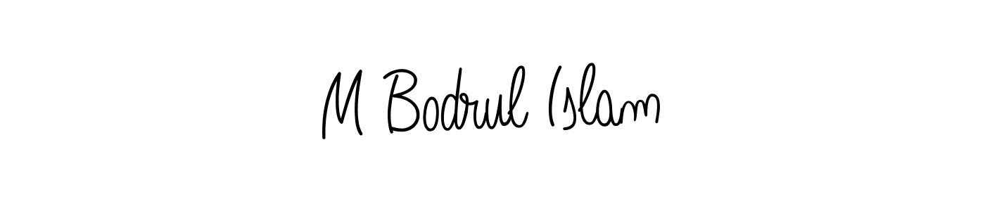 This is the best signature style for the M Bodrul Islam name. Also you like these signature font (Angelique-Rose-font-FFP). Mix name signature. M Bodrul Islam signature style 5 images and pictures png