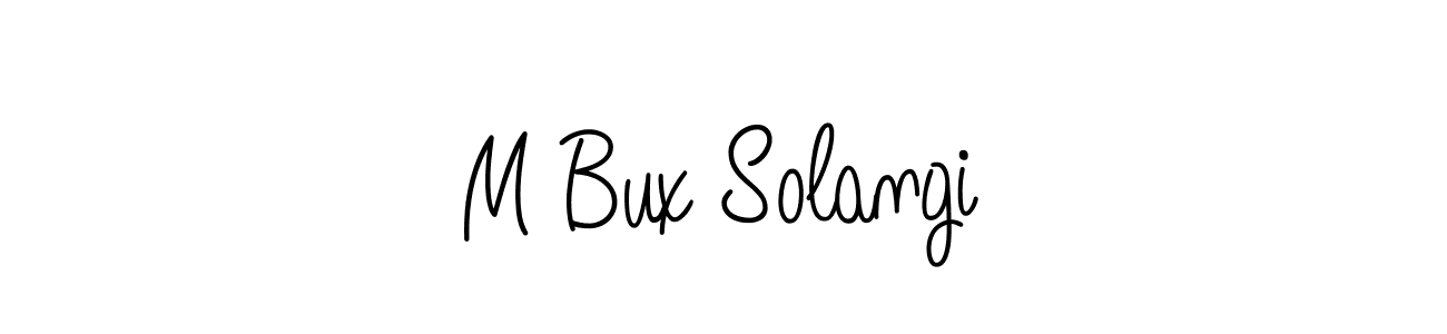 Similarly Angelique-Rose-font-FFP is the best handwritten signature design. Signature creator online .You can use it as an online autograph creator for name M Bux Solangi. M Bux Solangi signature style 5 images and pictures png