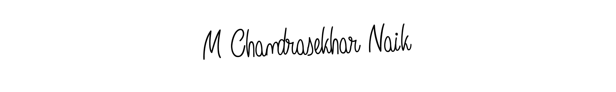 M Chandrasekhar Naik stylish signature style. Best Handwritten Sign (Angelique-Rose-font-FFP) for my name. Handwritten Signature Collection Ideas for my name M Chandrasekhar Naik. M Chandrasekhar Naik signature style 5 images and pictures png