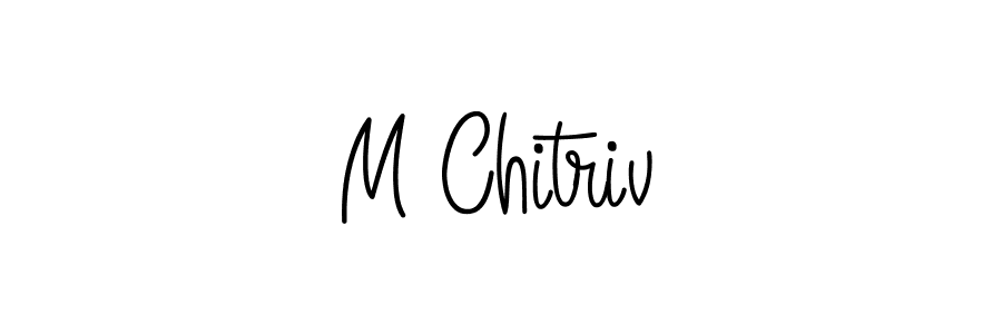 Angelique-Rose-font-FFP is a professional signature style that is perfect for those who want to add a touch of class to their signature. It is also a great choice for those who want to make their signature more unique. Get M Chitriv name to fancy signature for free. M Chitriv signature style 5 images and pictures png