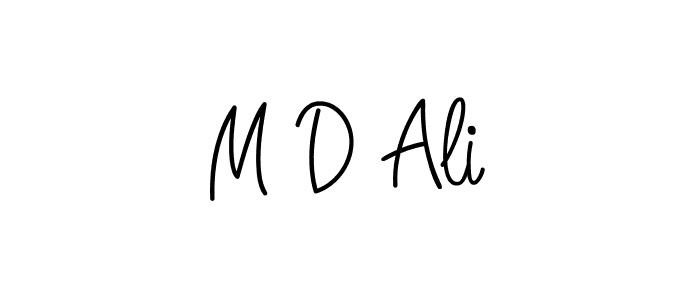 You can use this online signature creator to create a handwritten signature for the name M D Ali. This is the best online autograph maker. M D Ali signature style 5 images and pictures png