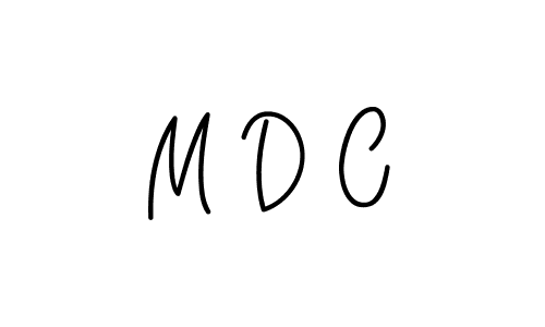 Make a beautiful signature design for name M D C. Use this online signature maker to create a handwritten signature for free. M D C signature style 5 images and pictures png