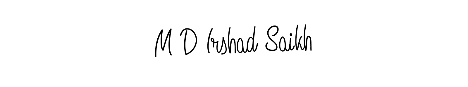 Make a beautiful signature design for name M D Irshad Saikh. Use this online signature maker to create a handwritten signature for free. M D Irshad Saikh signature style 5 images and pictures png