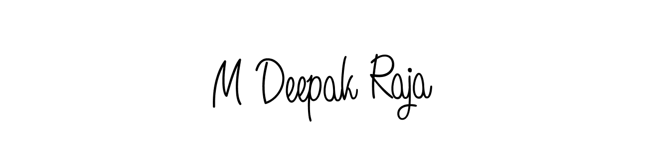 It looks lik you need a new signature style for name M Deepak Raja. Design unique handwritten (Angelique-Rose-font-FFP) signature with our free signature maker in just a few clicks. M Deepak Raja signature style 5 images and pictures png