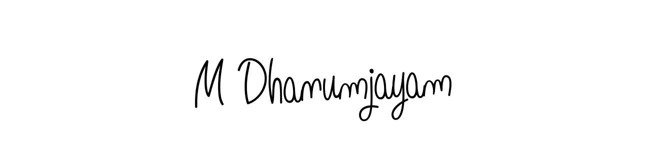 It looks lik you need a new signature style for name M Dhanumjayam. Design unique handwritten (Angelique-Rose-font-FFP) signature with our free signature maker in just a few clicks. M Dhanumjayam signature style 5 images and pictures png