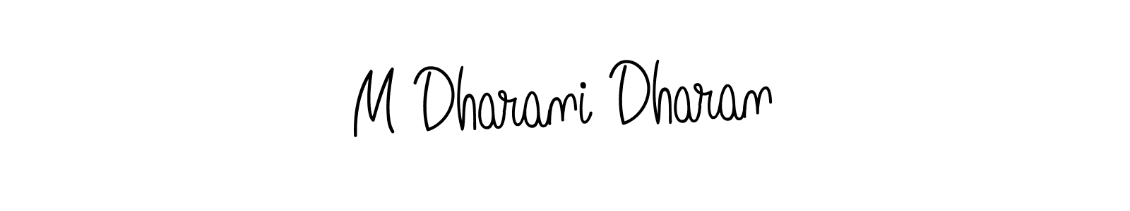 Best and Professional Signature Style for M Dharani Dharan. Angelique-Rose-font-FFP Best Signature Style Collection. M Dharani Dharan signature style 5 images and pictures png