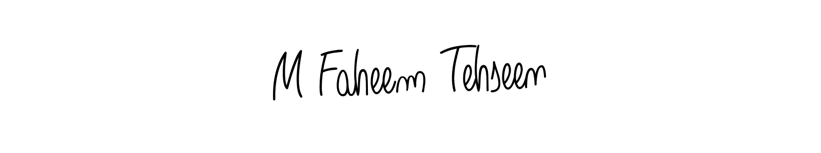 It looks lik you need a new signature style for name M Faheem Tehseen. Design unique handwritten (Angelique-Rose-font-FFP) signature with our free signature maker in just a few clicks. M Faheem Tehseen signature style 5 images and pictures png