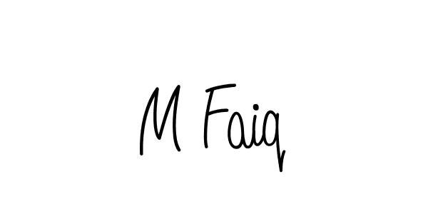 How to make M Faiq signature? Angelique-Rose-font-FFP is a professional autograph style. Create handwritten signature for M Faiq name. M Faiq signature style 5 images and pictures png