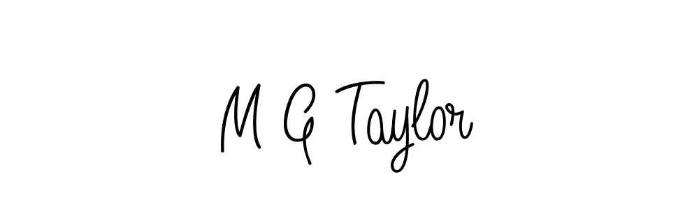 Also we have M G Taylor name is the best signature style. Create professional handwritten signature collection using Angelique-Rose-font-FFP autograph style. M G Taylor signature style 5 images and pictures png