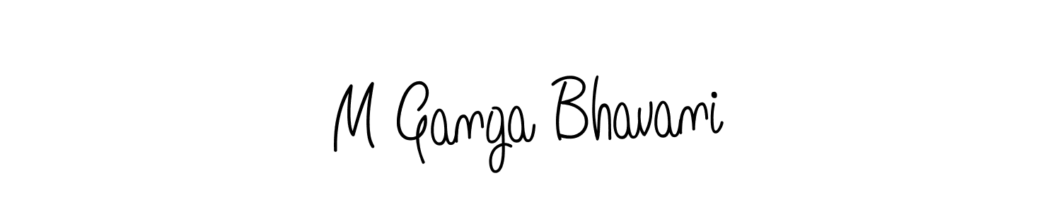 See photos of M Ganga Bhavani official signature by Spectra . Check more albums & portfolios. Read reviews & check more about Angelique-Rose-font-FFP font. M Ganga Bhavani signature style 5 images and pictures png