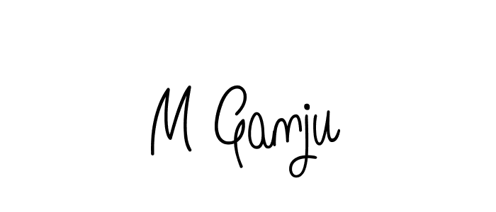 This is the best signature style for the M Ganju name. Also you like these signature font (Angelique-Rose-font-FFP). Mix name signature. M Ganju signature style 5 images and pictures png