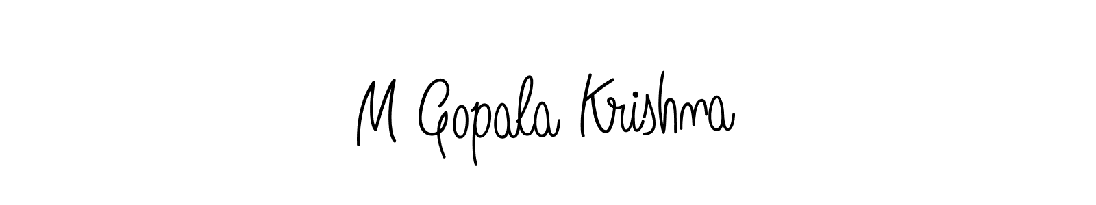 It looks lik you need a new signature style for name M Gopala Krishna. Design unique handwritten (Angelique-Rose-font-FFP) signature with our free signature maker in just a few clicks. M Gopala Krishna signature style 5 images and pictures png