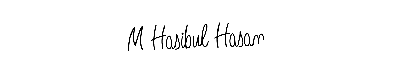 How to make M Hasibul Hasan signature? Angelique-Rose-font-FFP is a professional autograph style. Create handwritten signature for M Hasibul Hasan name. M Hasibul Hasan signature style 5 images and pictures png