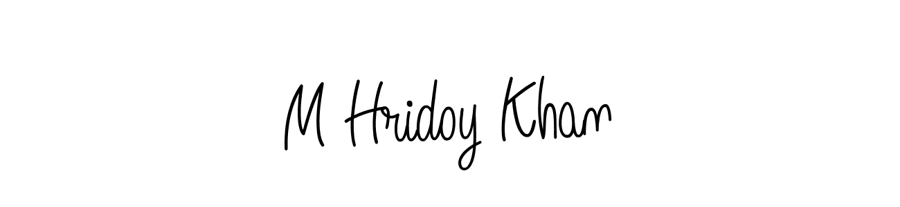 Also we have M Hridoy Khan name is the best signature style. Create professional handwritten signature collection using Angelique-Rose-font-FFP autograph style. M Hridoy Khan signature style 5 images and pictures png