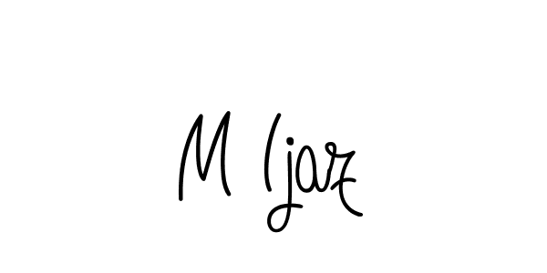 Once you've used our free online signature maker to create your best signature Angelique-Rose-font-FFP style, it's time to enjoy all of the benefits that M Ijaz name signing documents. M Ijaz signature style 5 images and pictures png