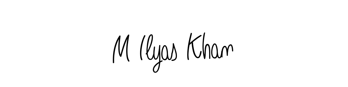 Also You can easily find your signature by using the search form. We will create M Ilyas Khan name handwritten signature images for you free of cost using Angelique-Rose-font-FFP sign style. M Ilyas Khan signature style 5 images and pictures png