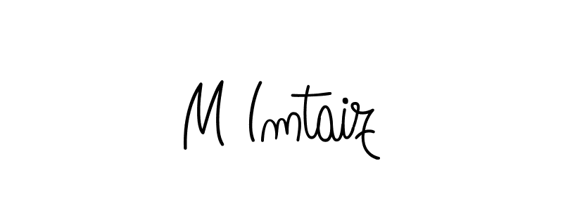 Make a beautiful signature design for name M Imtaiz. Use this online signature maker to create a handwritten signature for free. M Imtaiz signature style 5 images and pictures png