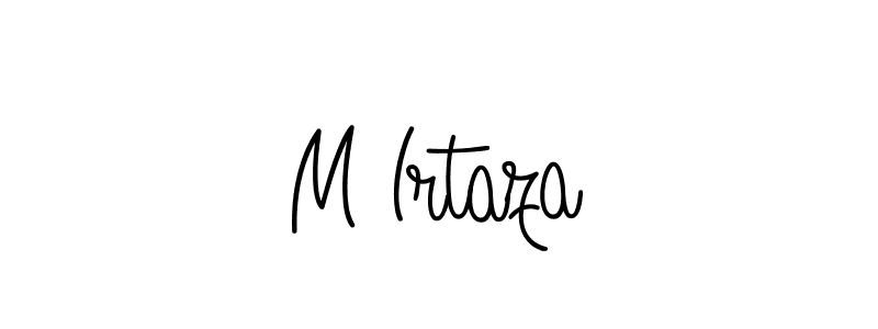 Angelique-Rose-font-FFP is a professional signature style that is perfect for those who want to add a touch of class to their signature. It is also a great choice for those who want to make their signature more unique. Get M Irtaza name to fancy signature for free. M Irtaza signature style 5 images and pictures png