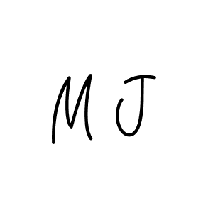 You should practise on your own different ways (Angelique-Rose-font-FFP) to write your name (M J) in signature. don't let someone else do it for you. M J signature style 5 images and pictures png