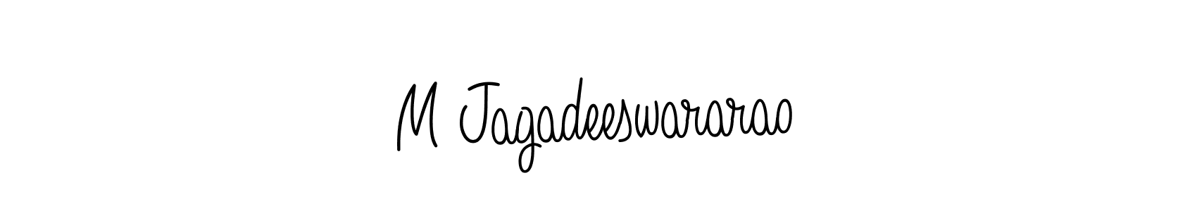 Make a beautiful signature design for name M Jagadeeswararao. Use this online signature maker to create a handwritten signature for free. M Jagadeeswararao signature style 5 images and pictures png