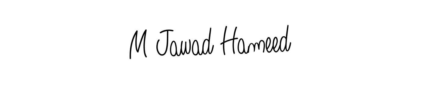 Make a short M Jawad Hameed signature style. Manage your documents anywhere anytime using Angelique-Rose-font-FFP. Create and add eSignatures, submit forms, share and send files easily. M Jawad Hameed signature style 5 images and pictures png