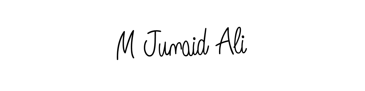 How to Draw M Junaid Ali signature style? Angelique-Rose-font-FFP is a latest design signature styles for name M Junaid Ali. M Junaid Ali signature style 5 images and pictures png