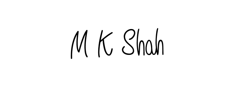 Also we have M K Shah name is the best signature style. Create professional handwritten signature collection using Angelique-Rose-font-FFP autograph style. M K Shah signature style 5 images and pictures png