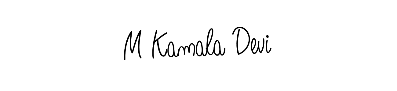 Make a short M Kamala Devi signature style. Manage your documents anywhere anytime using Angelique-Rose-font-FFP. Create and add eSignatures, submit forms, share and send files easily. M Kamala Devi signature style 5 images and pictures png