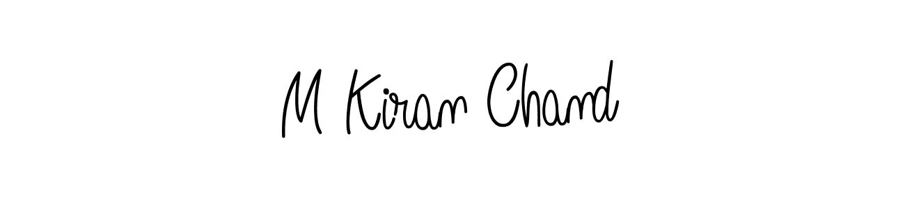 Once you've used our free online signature maker to create your best signature Angelique-Rose-font-FFP style, it's time to enjoy all of the benefits that M Kiran Chand name signing documents. M Kiran Chand signature style 5 images and pictures png