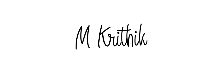 Here are the top 10 professional signature styles for the name M Krithik. These are the best autograph styles you can use for your name. M Krithik signature style 5 images and pictures png