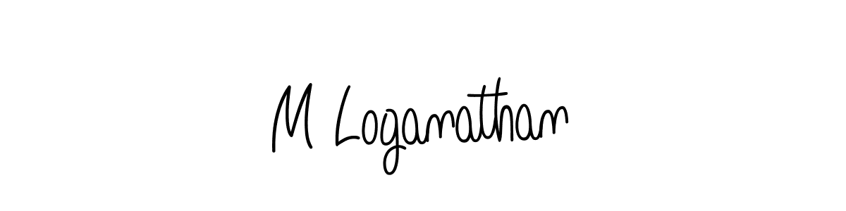 Check out images of Autograph of M Loganathan name. Actor M Loganathan Signature Style. Angelique-Rose-font-FFP is a professional sign style online. M Loganathan signature style 5 images and pictures png