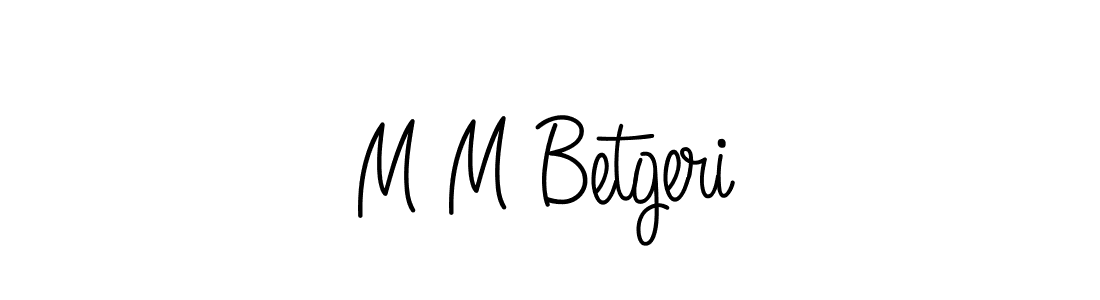 How to Draw M M Betgeri signature style? Angelique-Rose-font-FFP is a latest design signature styles for name M M Betgeri. M M Betgeri signature style 5 images and pictures png