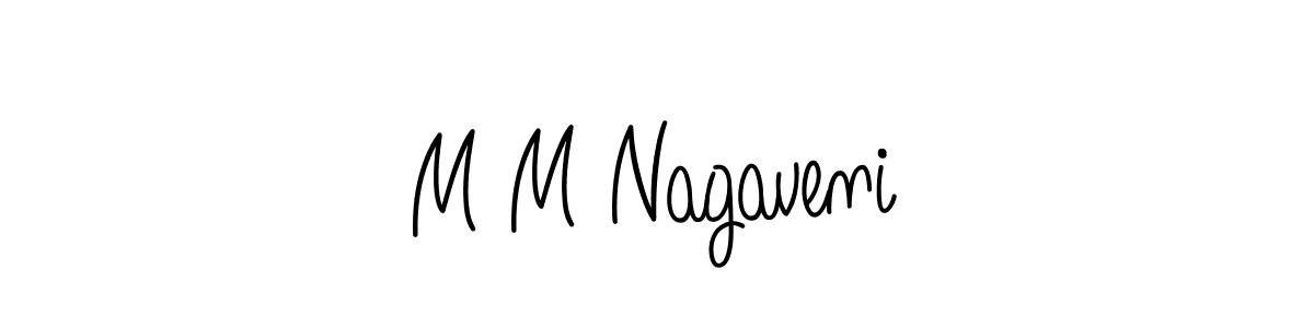 How to Draw M M Nagaveni signature style? Angelique-Rose-font-FFP is a latest design signature styles for name M M Nagaveni. M M Nagaveni signature style 5 images and pictures png