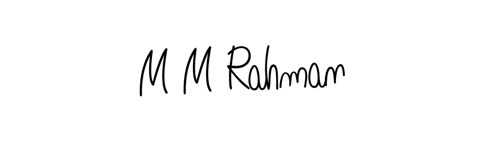 How to Draw M M Rahman signature style? Angelique-Rose-font-FFP is a latest design signature styles for name M M Rahman. M M Rahman signature style 5 images and pictures png