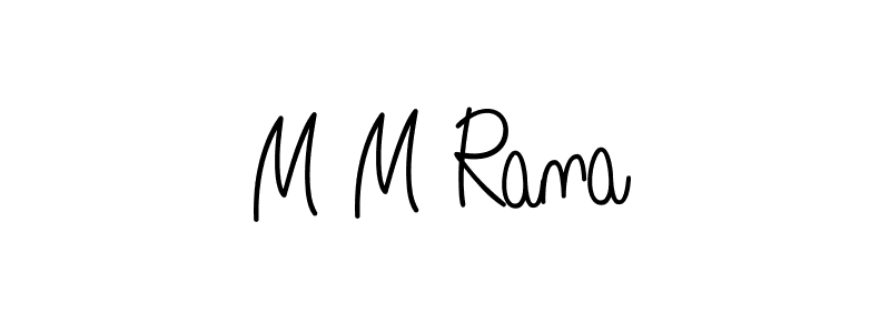 How to Draw M M Rana signature style? Angelique-Rose-font-FFP is a latest design signature styles for name M M Rana. M M Rana signature style 5 images and pictures png