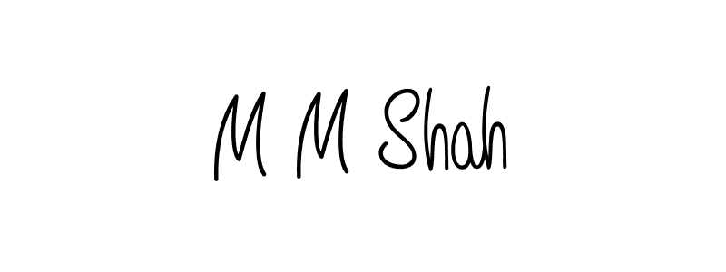 Check out images of Autograph of M M Shah name. Actor M M Shah Signature Style. Angelique-Rose-font-FFP is a professional sign style online. M M Shah signature style 5 images and pictures png