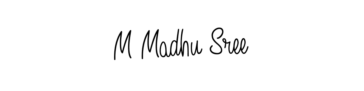 Similarly Angelique-Rose-font-FFP is the best handwritten signature design. Signature creator online .You can use it as an online autograph creator for name M Madhu Sree. M Madhu Sree signature style 5 images and pictures png