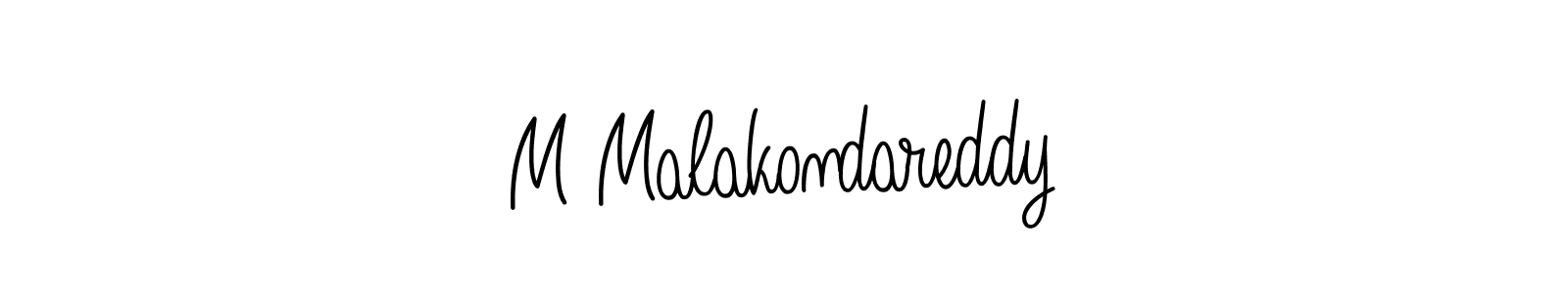 How to Draw M Malakondareddy signature style? Angelique-Rose-font-FFP is a latest design signature styles for name M Malakondareddy. M Malakondareddy signature style 5 images and pictures png