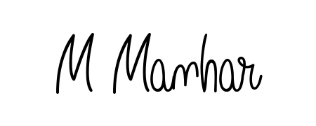 Here are the top professional signature styles for the name M Manhar. These are the best autograph styles you can use for your name. M Manhar signature style 5 images and pictures png