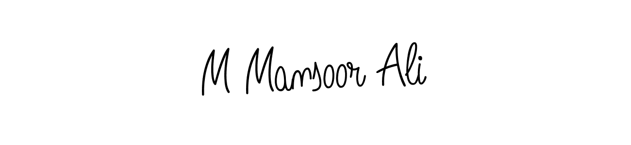 Once you've used our free online signature maker to create your best signature Angelique-Rose-font-FFP style, it's time to enjoy all of the benefits that M Mansoor Ali name signing documents. M Mansoor Ali signature style 5 images and pictures png