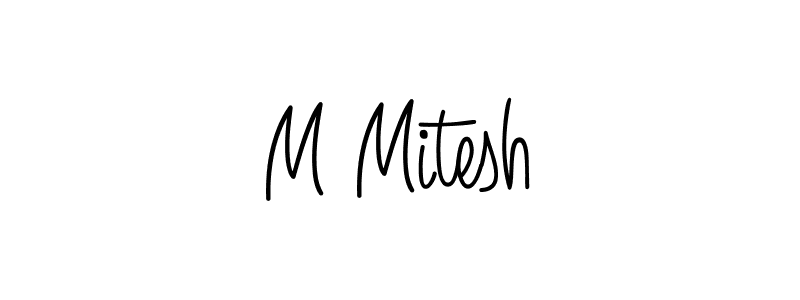 Make a short M Mitesh signature style. Manage your documents anywhere anytime using Angelique-Rose-font-FFP. Create and add eSignatures, submit forms, share and send files easily. M Mitesh signature style 5 images and pictures png