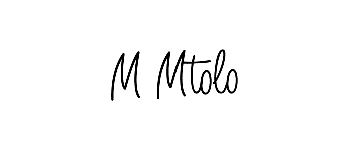 Here are the top 10 professional signature styles for the name M Mtolo. These are the best autograph styles you can use for your name. M Mtolo signature style 5 images and pictures png