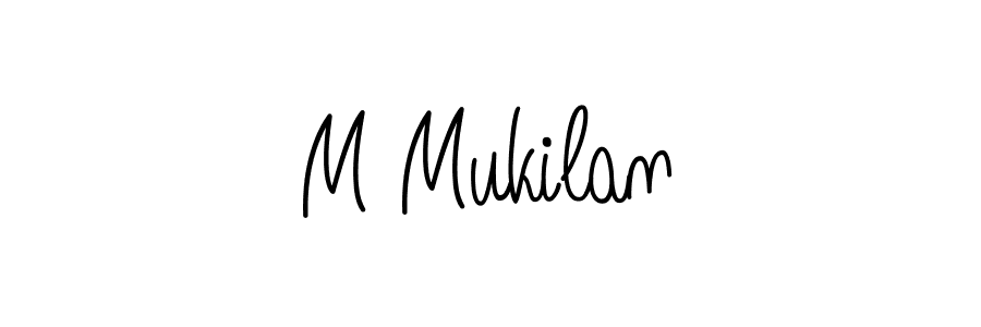 This is the best signature style for the M Mukilan name. Also you like these signature font (Angelique-Rose-font-FFP). Mix name signature. M Mukilan signature style 5 images and pictures png