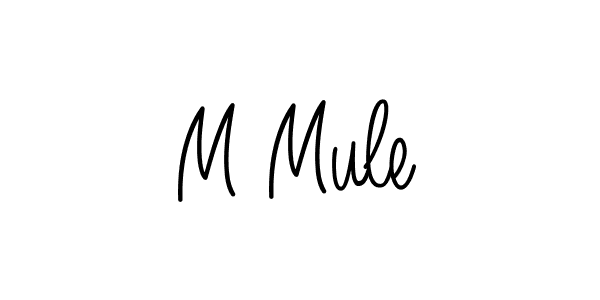 Similarly Angelique-Rose-font-FFP is the best handwritten signature design. Signature creator online .You can use it as an online autograph creator for name M Mule. M Mule signature style 5 images and pictures png