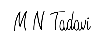 Also we have M N Tadavi name is the best signature style. Create professional handwritten signature collection using Angelique-Rose-font-FFP autograph style. M N Tadavi signature style 5 images and pictures png