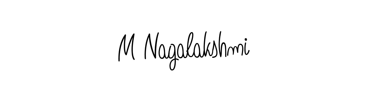Once you've used our free online signature maker to create your best signature Angelique-Rose-font-FFP style, it's time to enjoy all of the benefits that M Nagalakshmi name signing documents. M Nagalakshmi signature style 5 images and pictures png