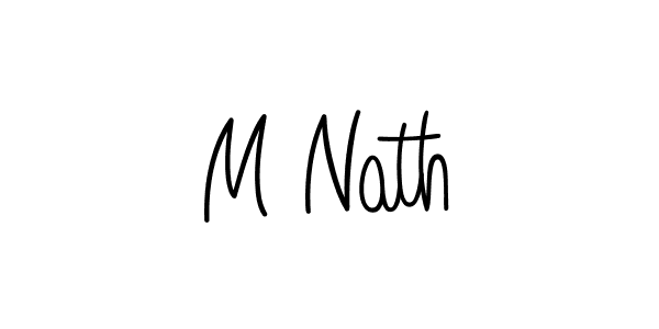 Check out images of Autograph of M Nath name. Actor M Nath Signature Style. Angelique-Rose-font-FFP is a professional sign style online. M Nath signature style 5 images and pictures png