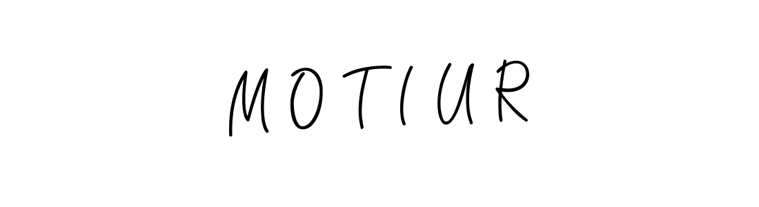 You should practise on your own different ways (Angelique-Rose-font-FFP) to write your name (M O T I U R) in signature. don't let someone else do it for you. M O T I U R signature style 5 images and pictures png