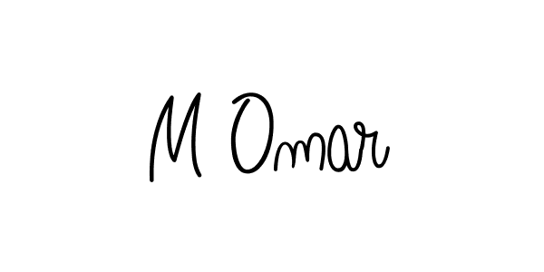 How to make M Omar signature? Angelique-Rose-font-FFP is a professional autograph style. Create handwritten signature for M Omar name. M Omar signature style 5 images and pictures png