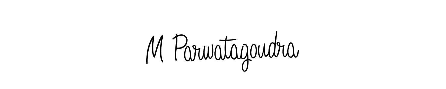 How to make M Parwatagoudra signature? Angelique-Rose-font-FFP is a professional autograph style. Create handwritten signature for M Parwatagoudra name. M Parwatagoudra signature style 5 images and pictures png